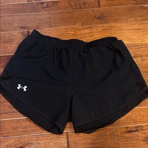 Under Armour Black Women's Athletic Running Shorts